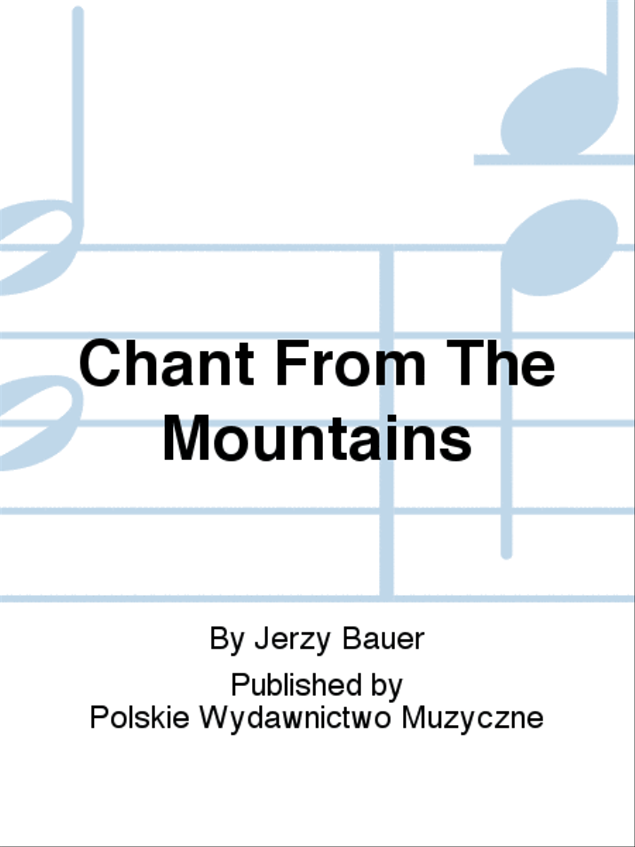 Chant From The Mountains Chant From The Mountains Cello scores gallery preview page 1