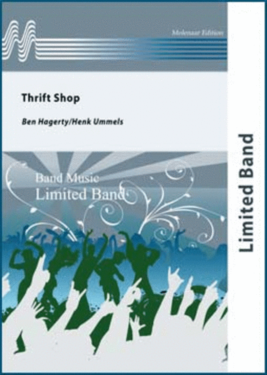 Thrift Shop Thrift Shop Concert Band scores gallery preview page 1