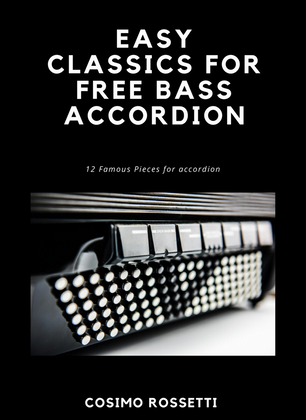 Book cover for EASY CLASSICS FOR FREE BASS ACCORDION