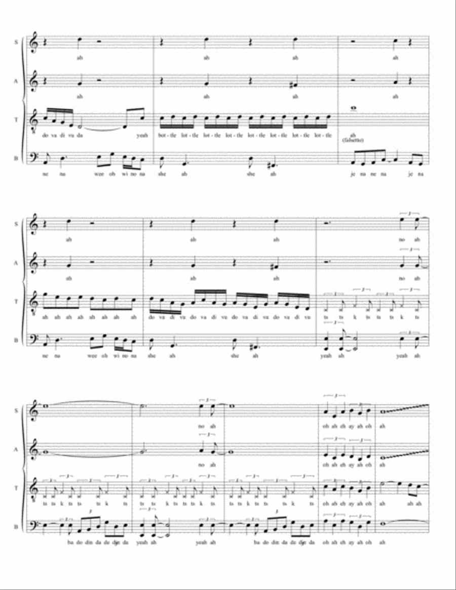 Carry On Wayward Son Carry On Wayward Son 4-Part scores gallery preview page 3