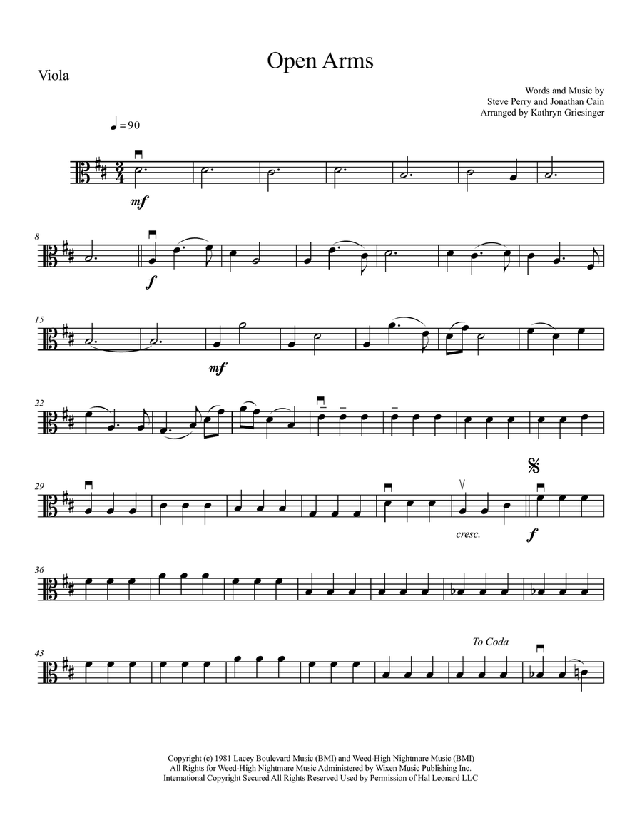 Open Arms String Quartet scores gallery preview page 5