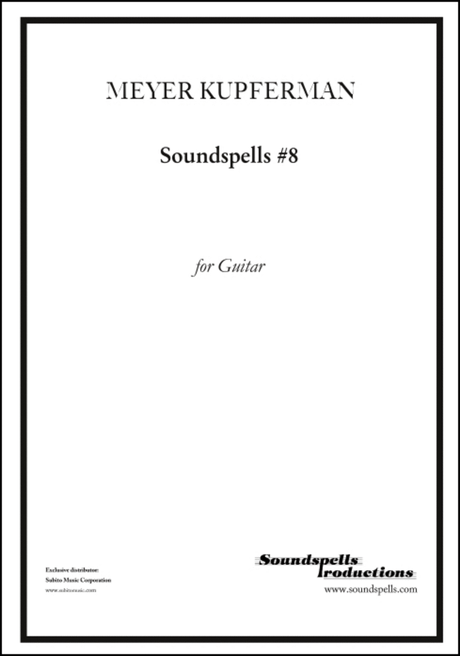 Soundspells #8 Guitar Solo scores gallery preview page 1
