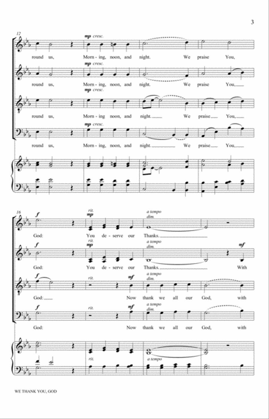 We Thank You, God 4-Part scores gallery preview page 3