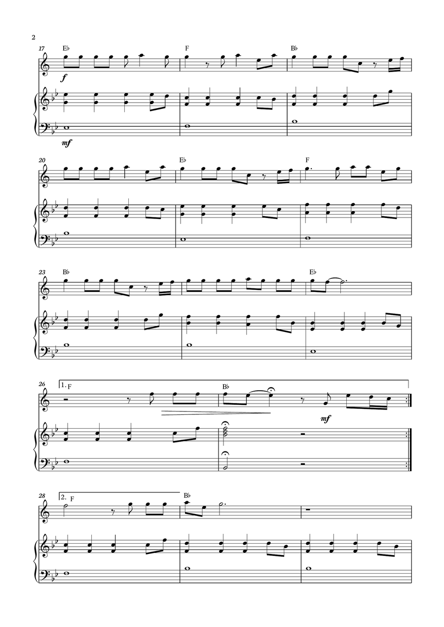 I Can Only Imagine I Can Only Imagine B-Flat Clarinet scores gallery preview page 2
