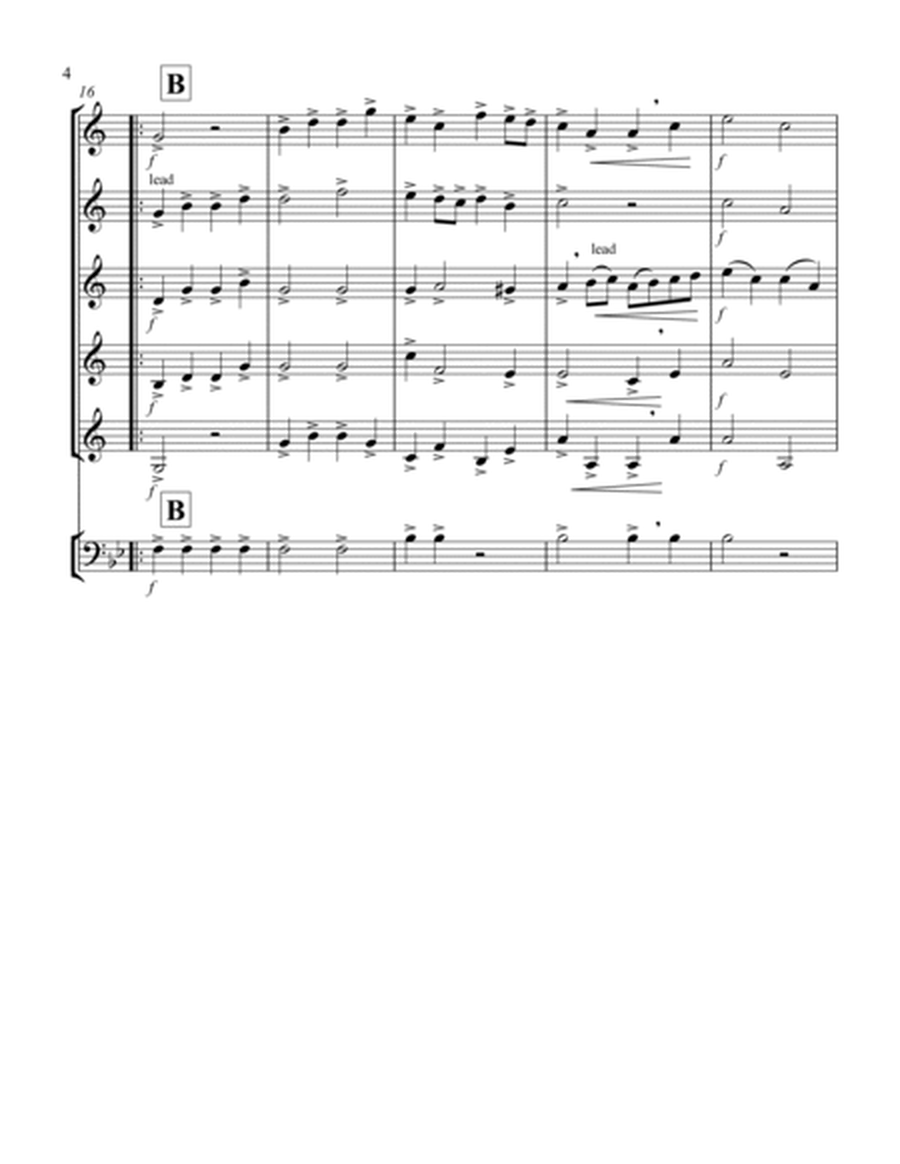 Heroic Music - No. 5. L'Armement (Bb) (Trumpet Quintet, Timp)