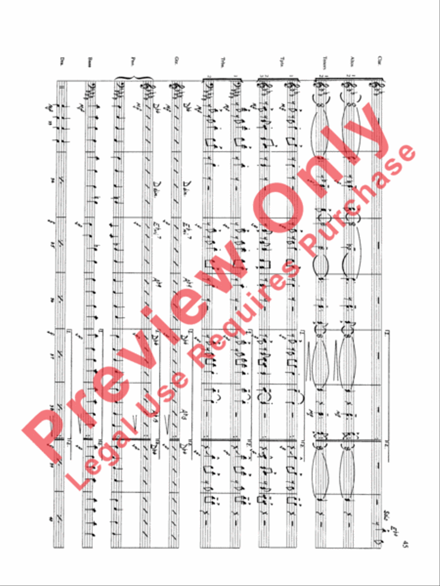 Original Big Band Sounds Big Band scores gallery preview page 46