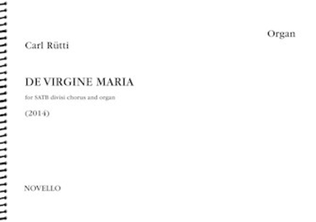 Book cover for De Virgine Maria