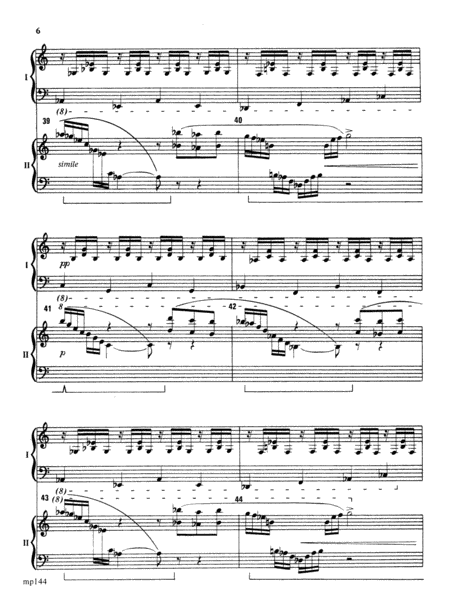 Variations for Two Pianos - Piano Duo (2 Pianos, 4 Hands) Piano Method - Digital Sheet Music