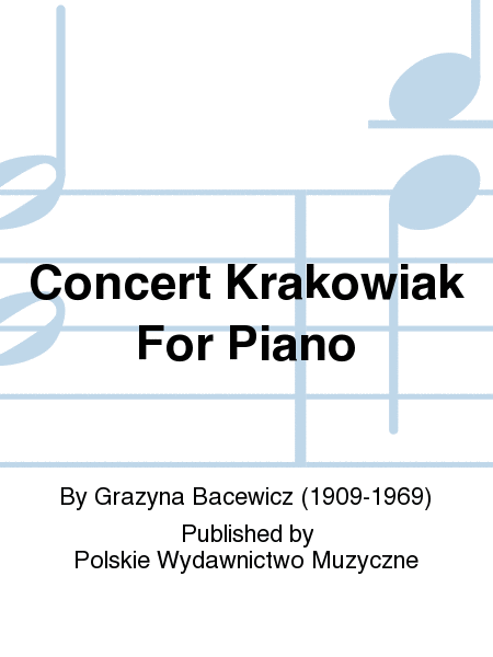 Concert Krakowiak For Piano