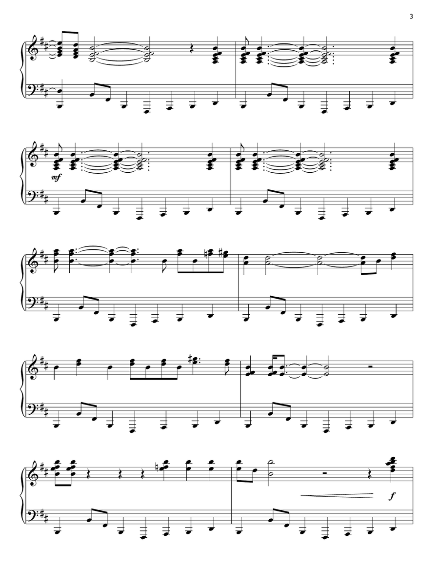 Money Piano Solo scores gallery preview page 3