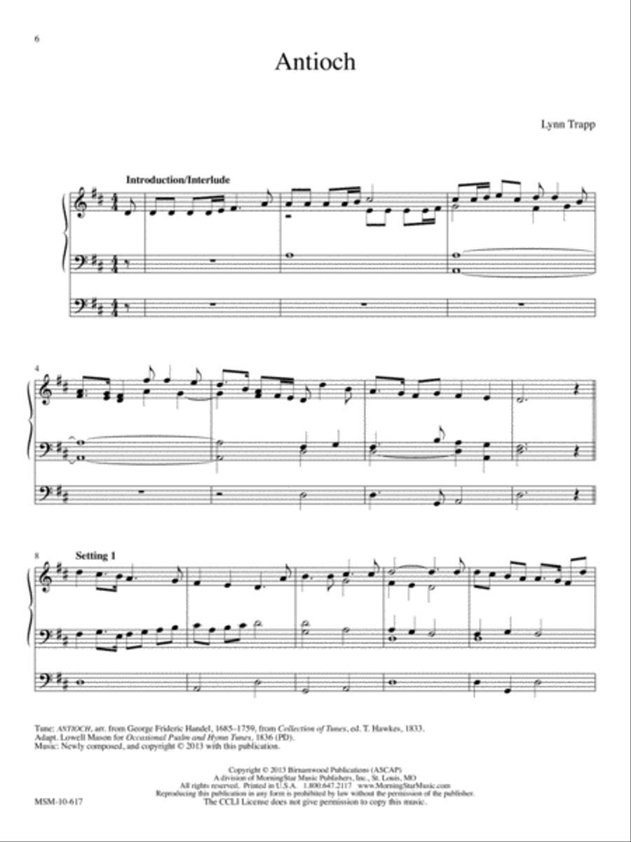 Hymns of Praise Then Let Us Sing, Volume 1 Organ scores gallery preview page 5