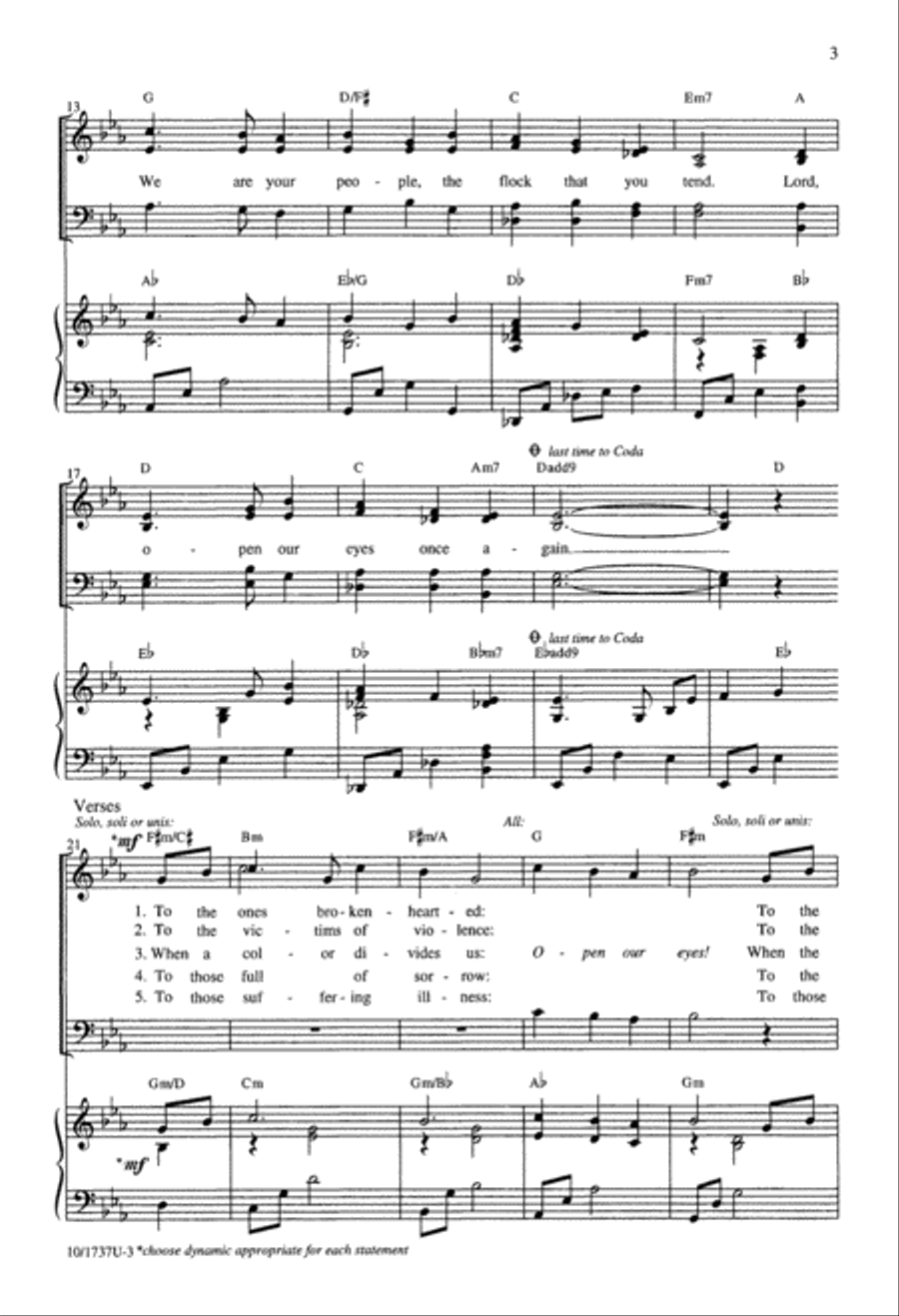Open Our Eyes Open Our Eyes 4-Part scores gallery preview page 3