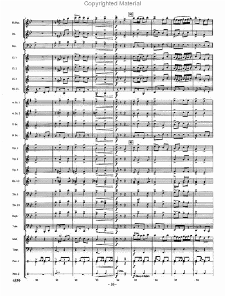 An American Portrait Concert Band scores gallery preview page 15