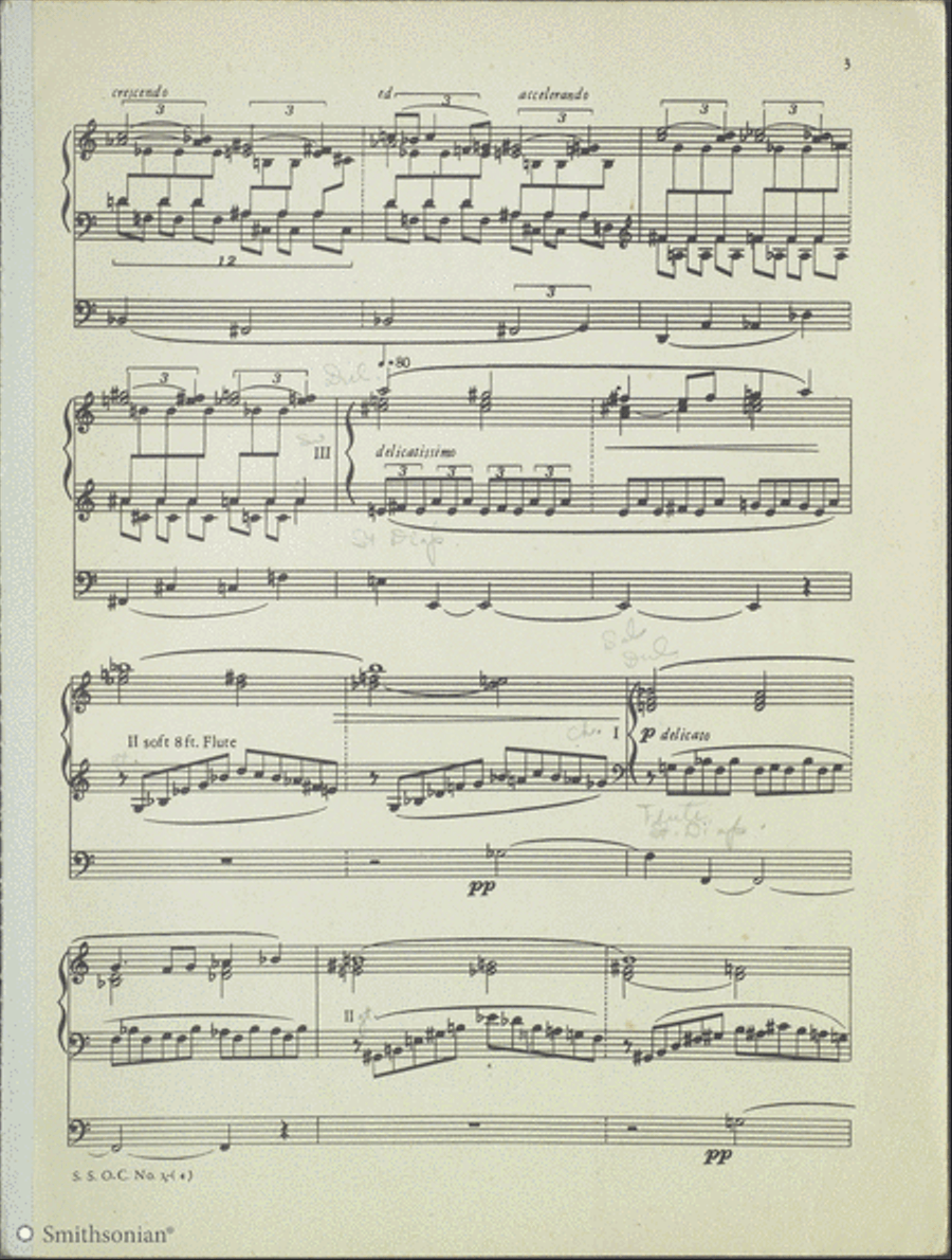 Claire De Lune Claire De Lune Organ Solo scores gallery preview page 5
