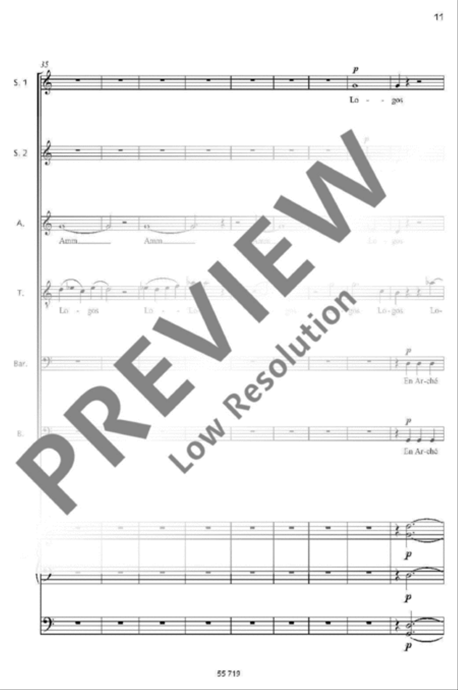 Am Anfang war das Wort Am Anfang war das Wort Children's Choir scores gallery preview page 9