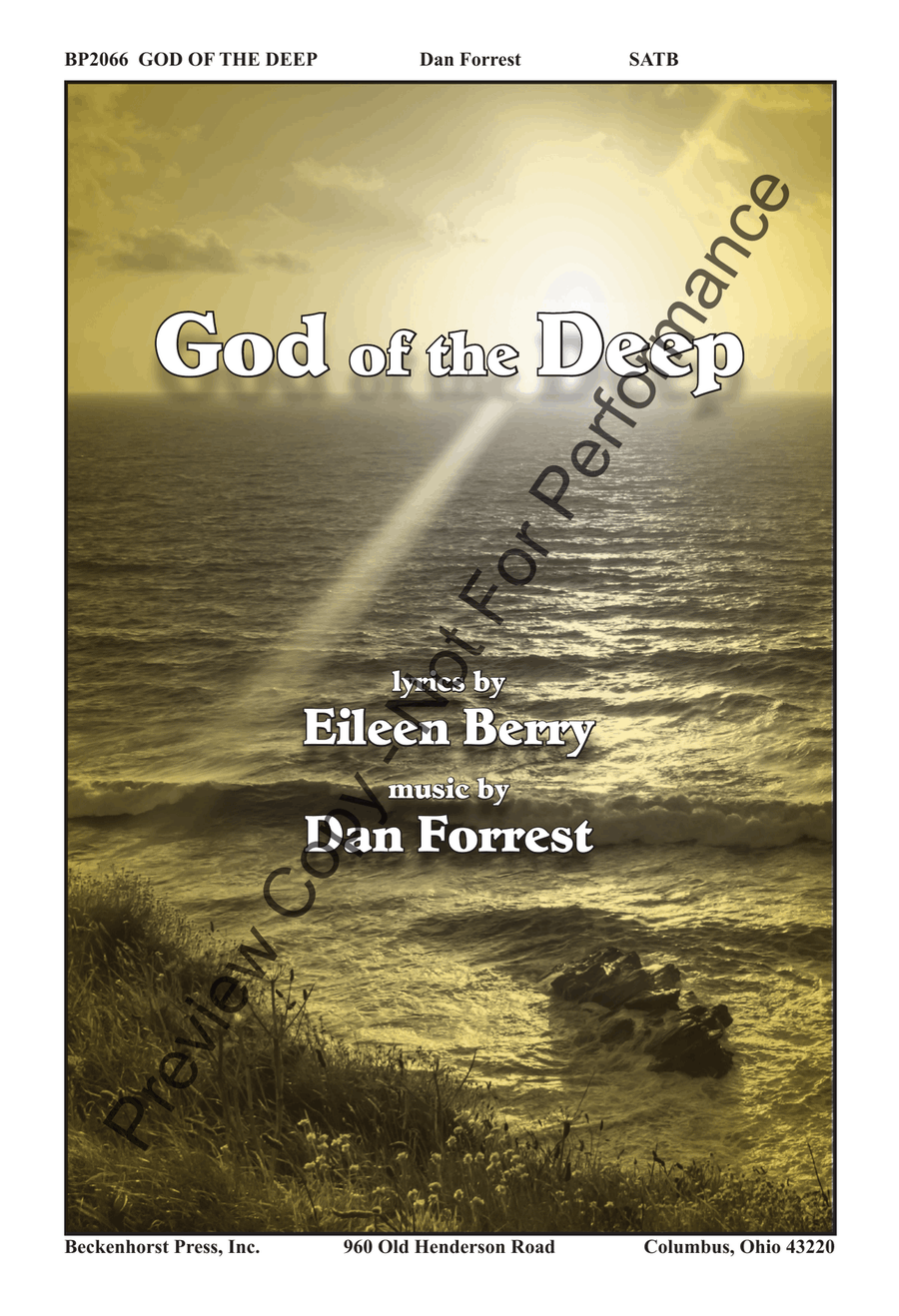 God of the Deep God of the Deep 4-Part scores gallery preview page 2