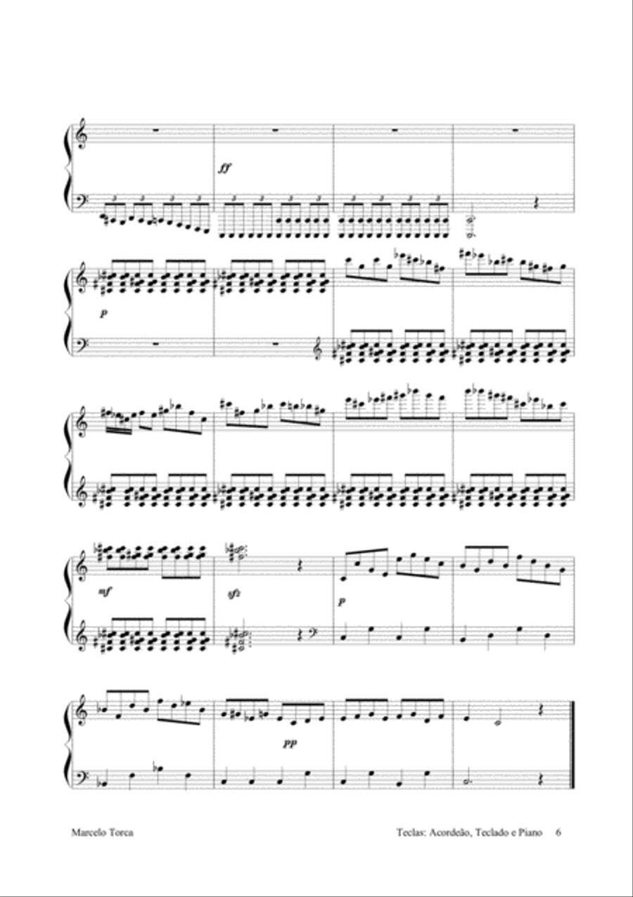 Um Piano Um Piano Piano Solo scores gallery preview page 6