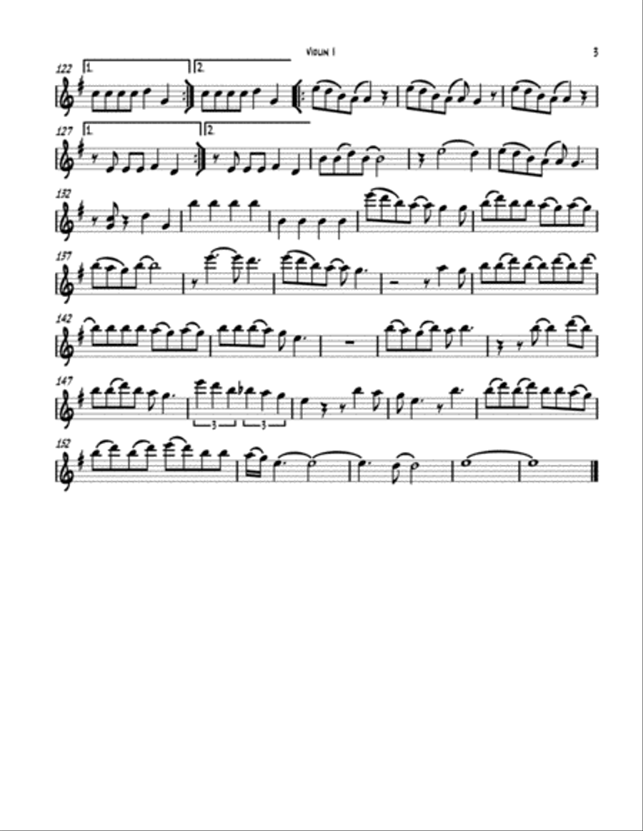 Sweet Child O' Mine Sweet Child O' Mine String Trio scores gallery preview page 3