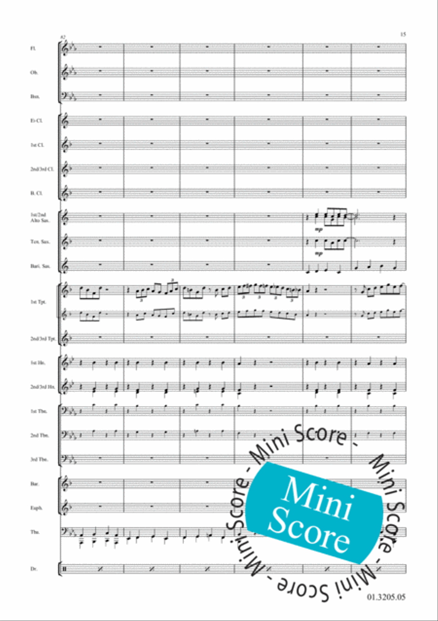 Hangin' On! Concert Band scores gallery preview page 19