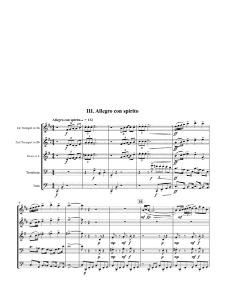 Suite for Brass Quintet image number null