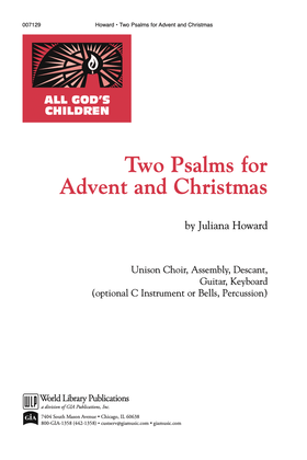 Two Psalms for Advent and Christmas
