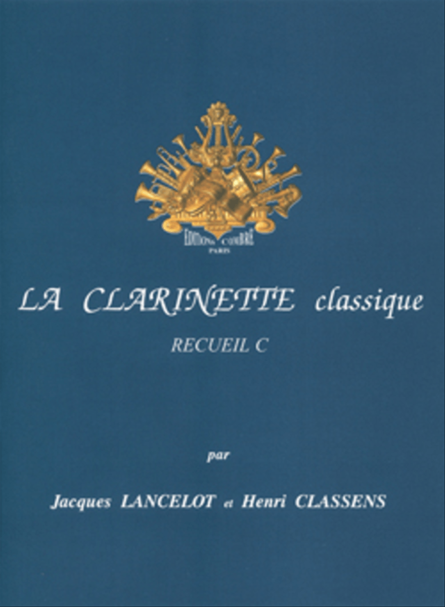 La Clarinette classique - Volume C A Clarinet scores gallery preview page 1