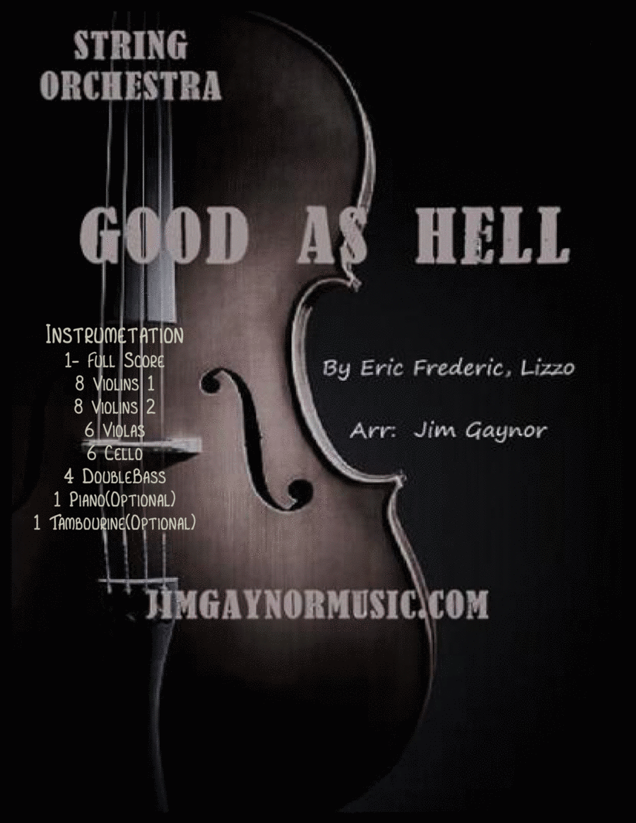Good As Hell Good As Hell String Orchestra scores gallery preview page 1