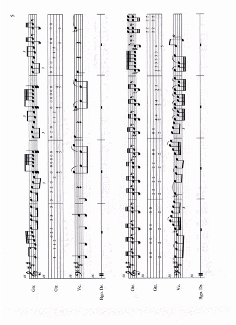 Driving up the Coast String Duet scores gallery preview page 5