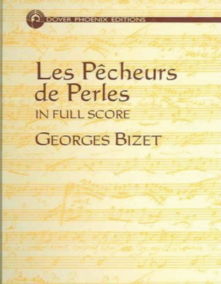 Bizet - Pearl Fishers Full Score Hard Cover