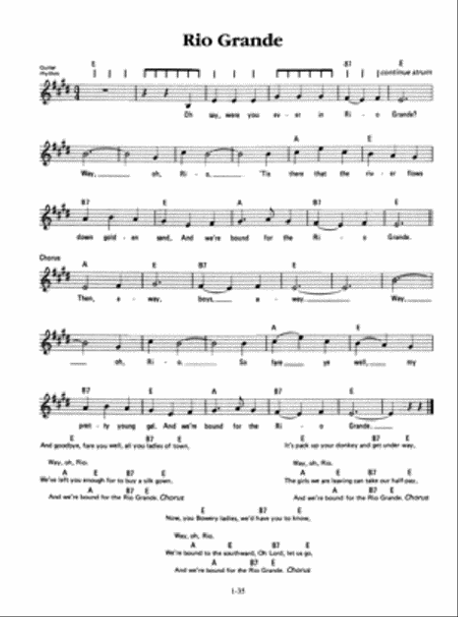 You Can Teach Yourself Folk Singing Guitar Acoustic Guitar scores gallery preview page 3