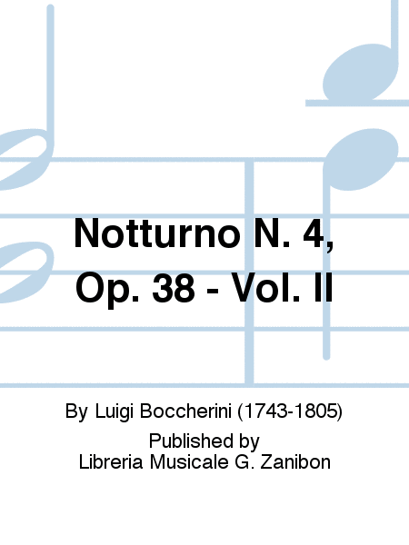 Notturno N. 4, Op. 38 - Vol. II