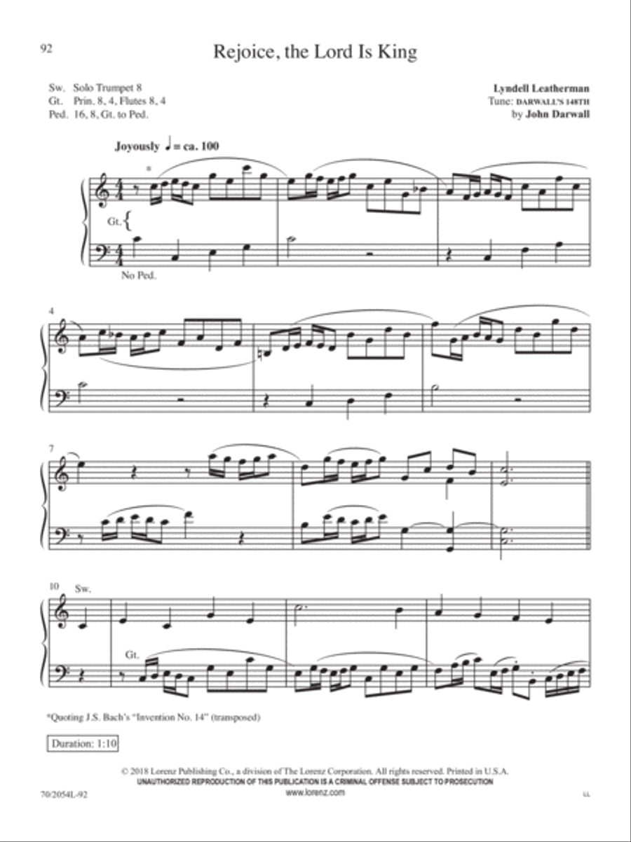 Seasons of Grace Organ Solo scores gallery preview page 18