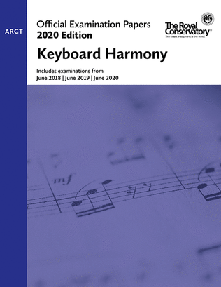 Official Examination Papers: ARCT Keyboard Harmony