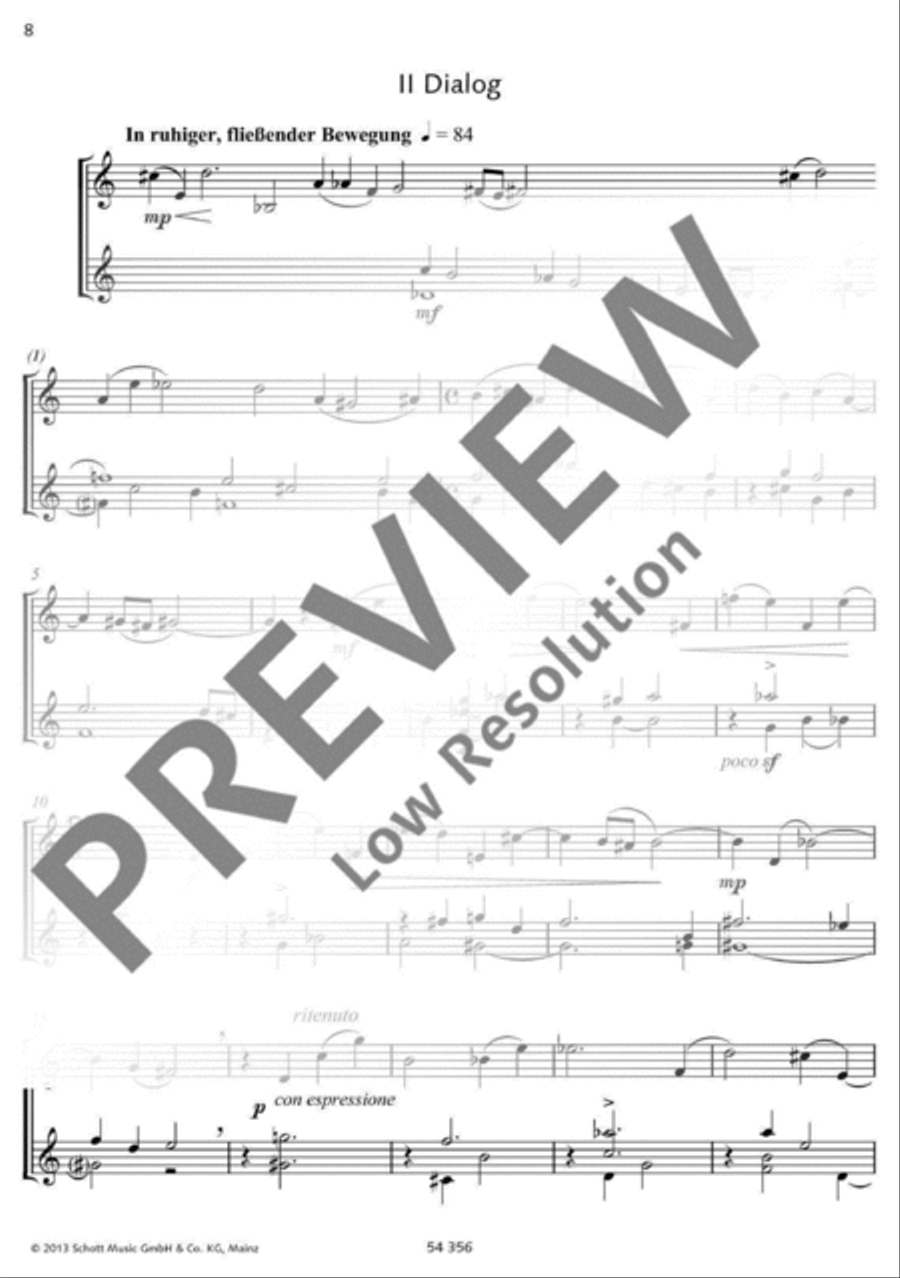 3 Meditations Viola scores gallery preview page 9