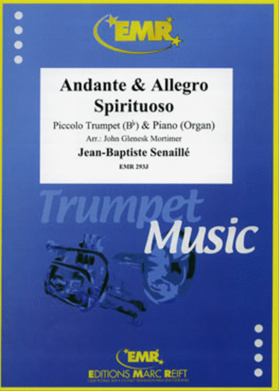 Andante & Allegro Spirituoso Piccolo Trumpet scores gallery preview page 1