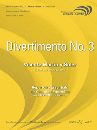 Book cover for Divertimento No. 3