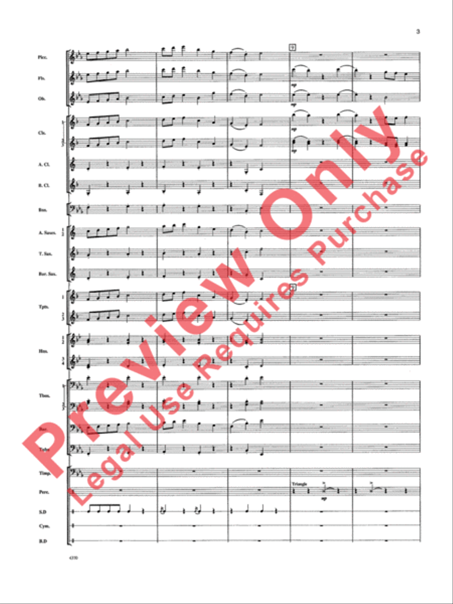 Ballymore Down Concert Band scores gallery preview page 4