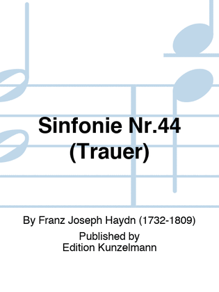 Book cover for Symphony no. 44 ('Trauer')