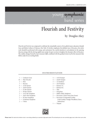 Flourish & Festivity: Score