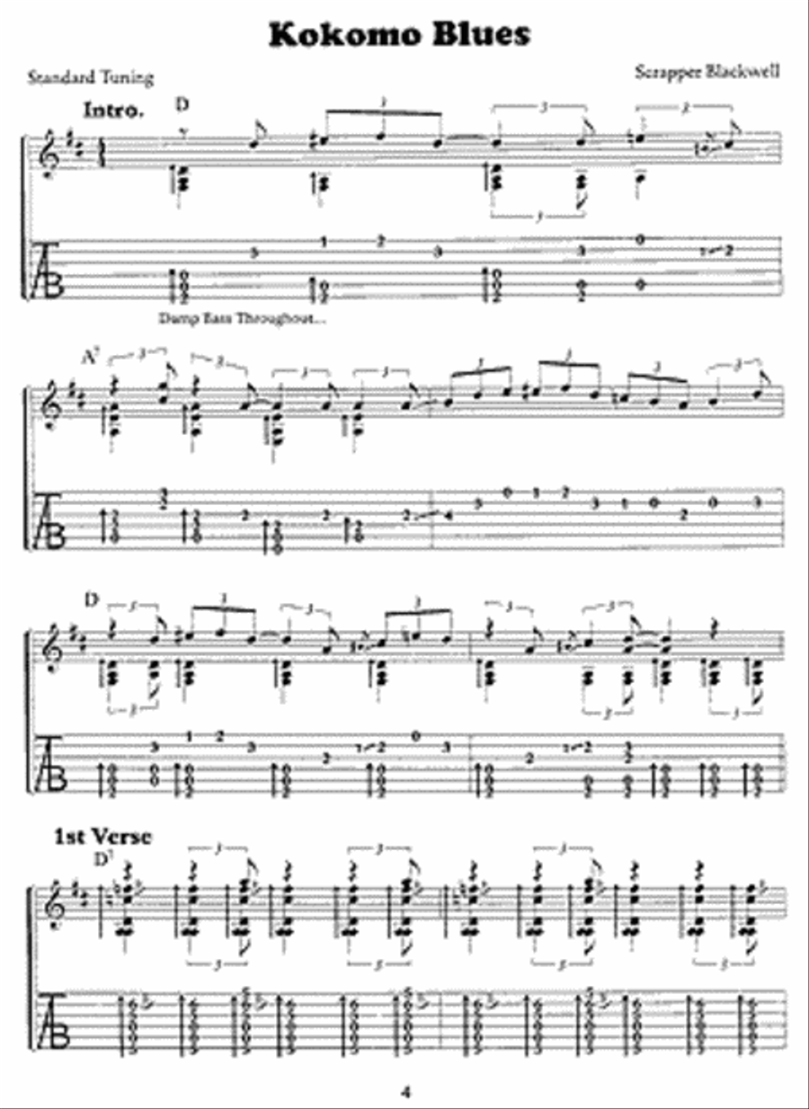 Early Roots of Robert Johnson Electric Guitar scores gallery preview page 3