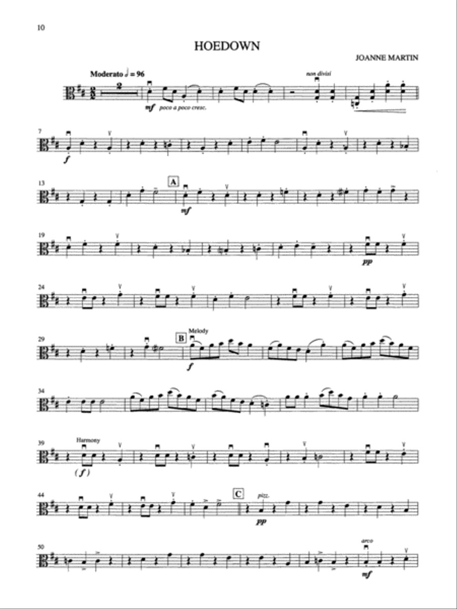 Playing with Style - Viola String Quartet scores gallery preview page 4