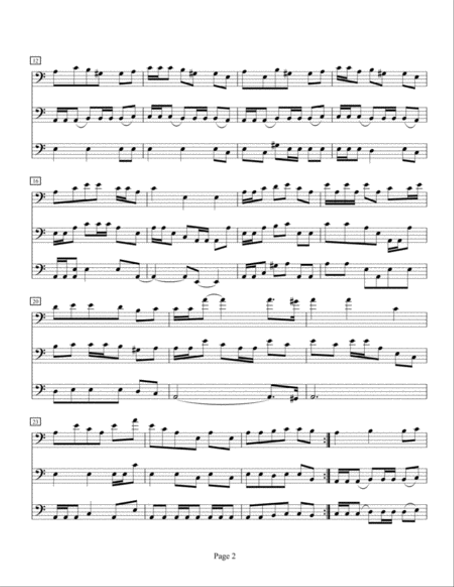 Vintage Vintage String Trio scores gallery preview page 3