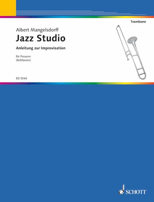 Book cover for Intro. To Trombone Improv. (german)