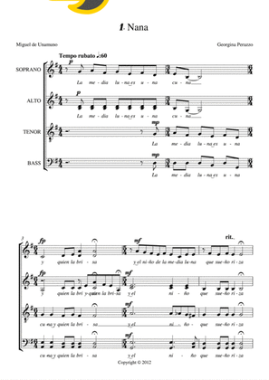 5 Canciones para coro