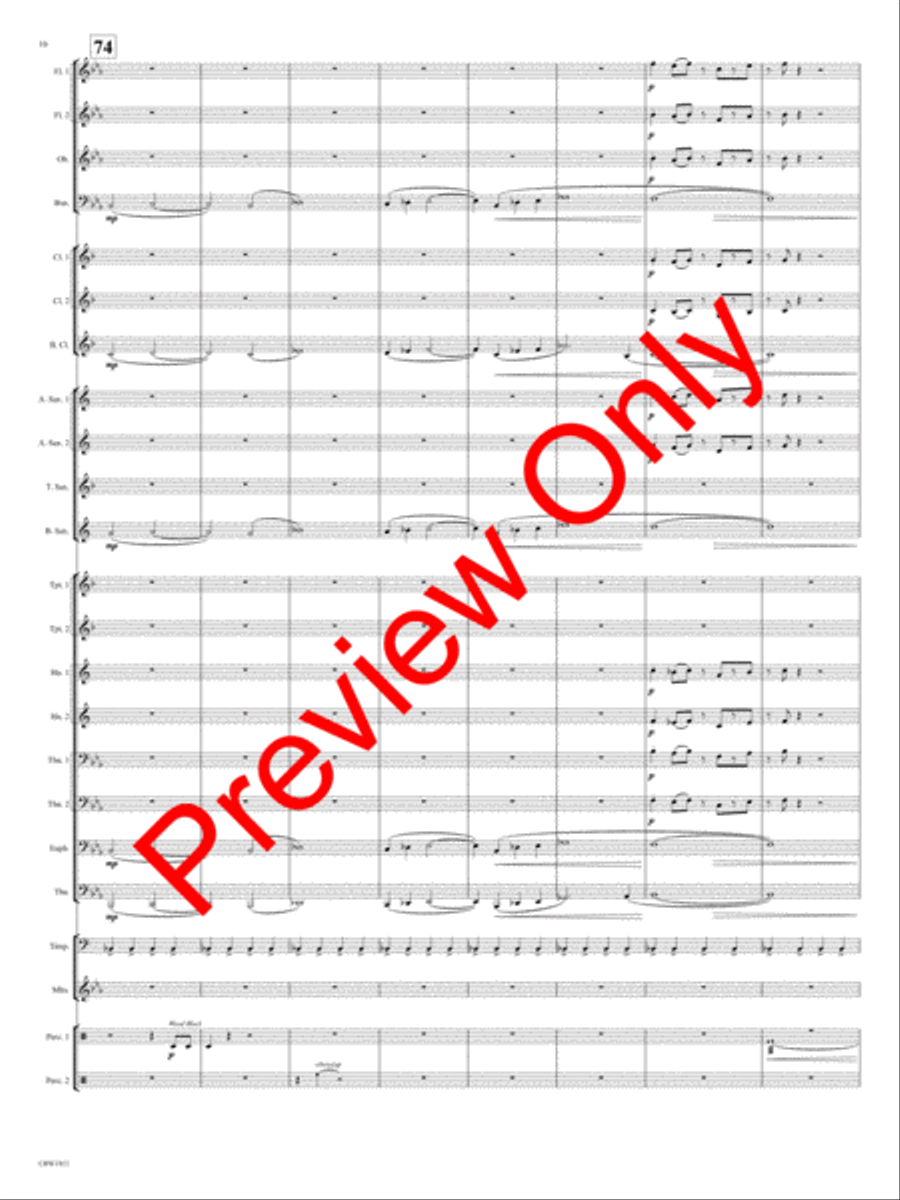 Viserion Concert Band scores gallery preview page 13