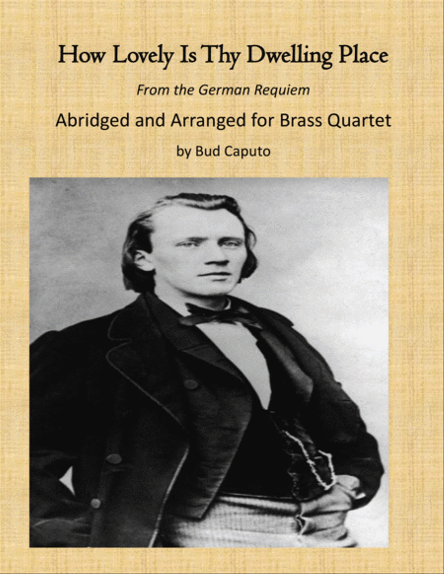 How Lovely Is Thy Dwelling Place- Abridged and Arranged for Brass Quartet Brass Quartet scores gallery preview page 1