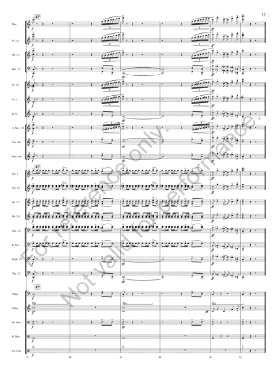 Milestones Milestones Concert Band scores gallery preview page 18