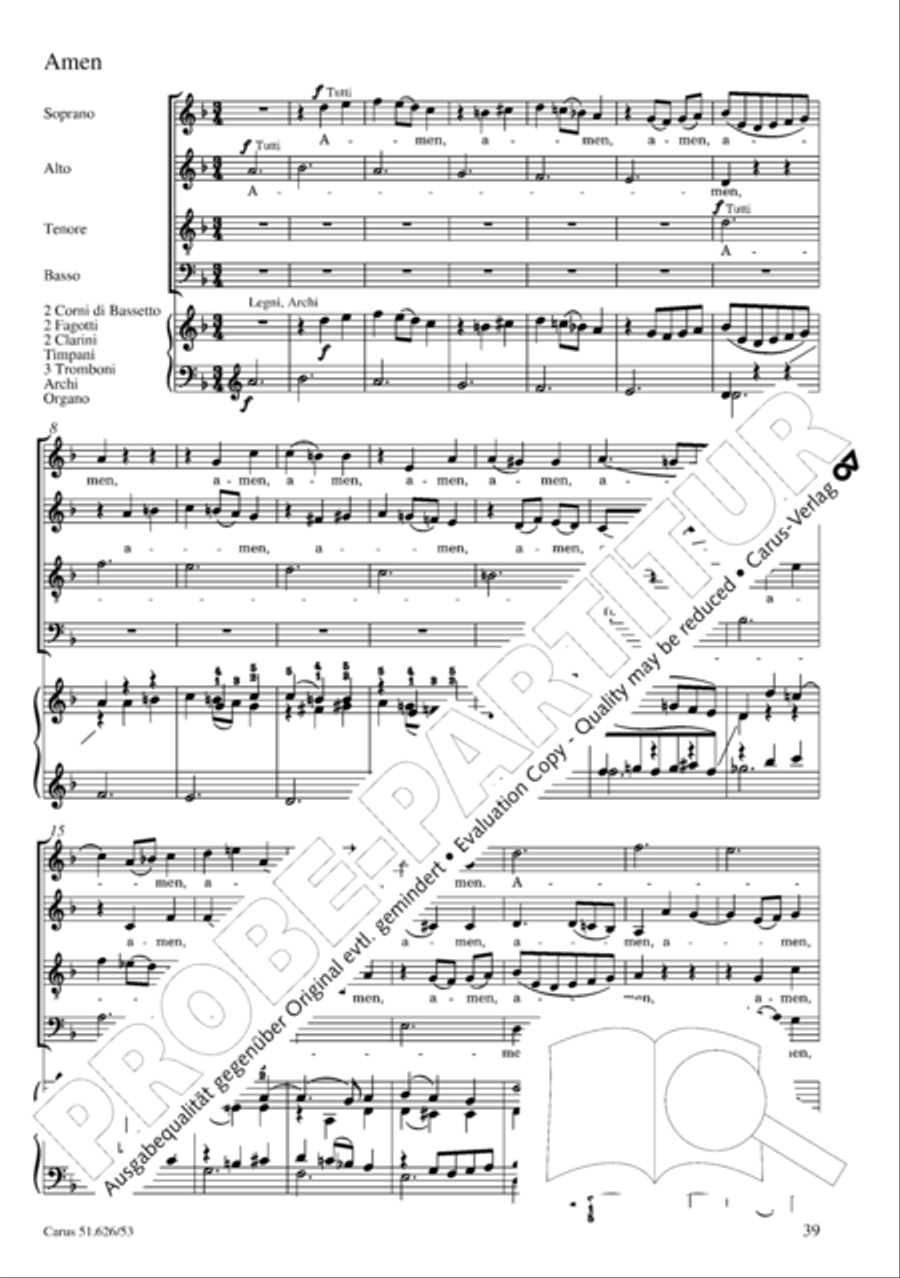 Requiem 4-Part scores gallery preview page 46