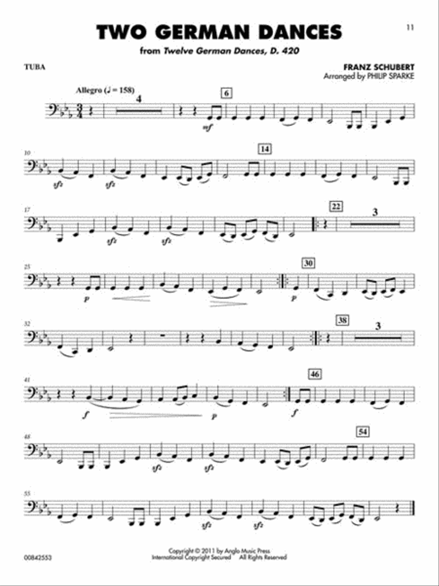 Classical Solos for Tuba (B.C.) Tuba scores gallery preview page 3