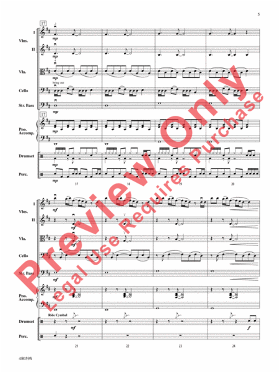 Sunflower String Orchestra scores gallery preview page 6